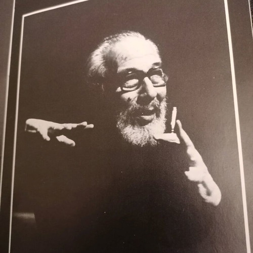 Theatrical program The Four Legs of the Table used 1979 Iakovos Kampanelis