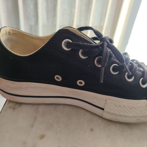 Converse All Star sneakers, size 38, black and white