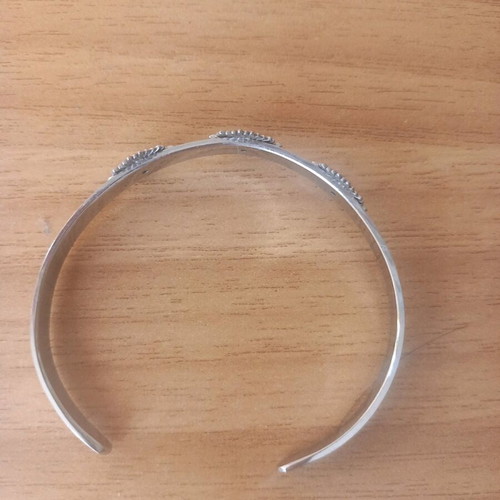 Steel cuff bracelet like new