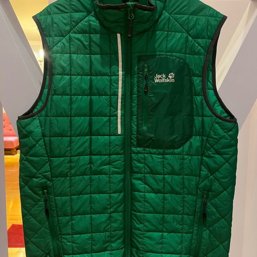 Jack Wolfskin Stormlock 3 in 1 Jacket men’s like new, gray/green, size L