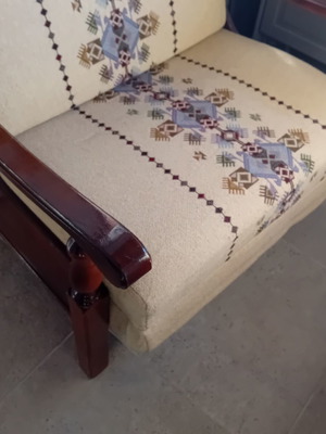 Armchair bed, opens to single bed 0.80m