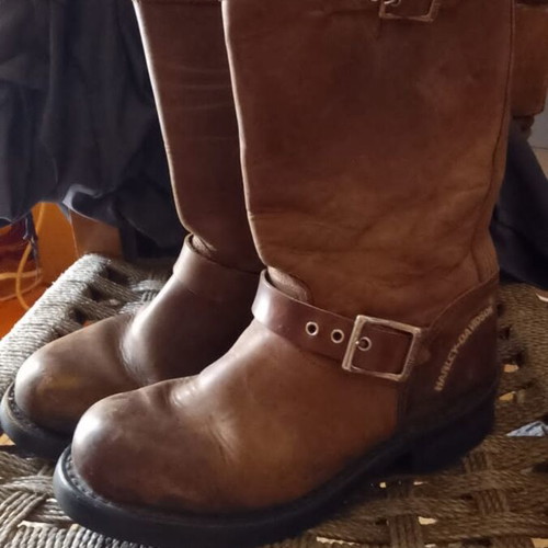 Harley Davidson brown boots new, size 38