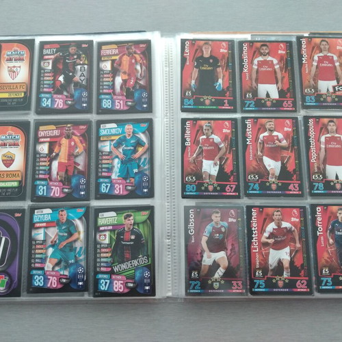 UEFA Champions League Topps Match Attax Season 19/20 trading cards bundle used