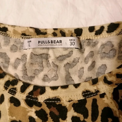 Mako leopard blouse used, size L