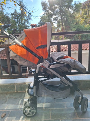 Peg Perego Pliko P3 stroller used with accessories