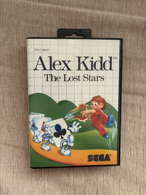 Alex Kidd The Lost Stars SEGA Master System παιχνίδι, πλήρες