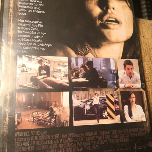 Taking Lives DVD movie like new, thriller