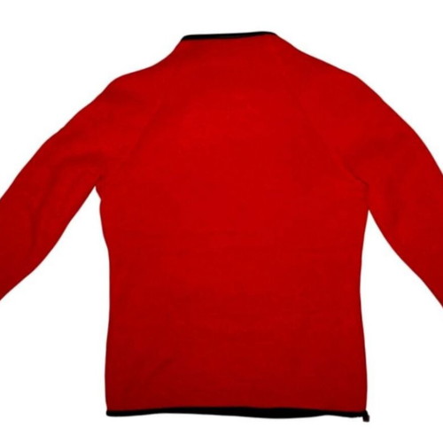 Louis Feraud fleece top new, red, size S