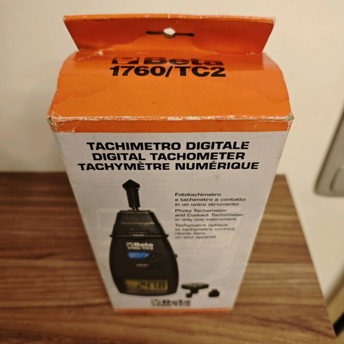 Beta 1760/TC2 digital tachometer new with box and accessories