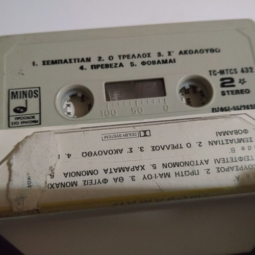 Vasilis Papakonstantinou Fovamai cassette used
