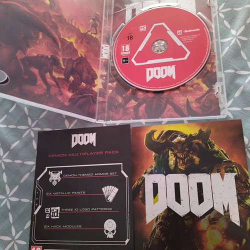 Doom 2016 PC like new, action game