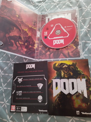 Doom 2016 PC like new, action game
