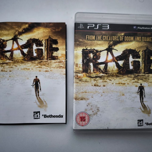 Rage PS3 game Sony PlayStation 3