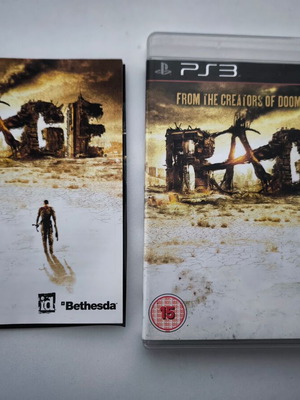 Rage PS3 game Sony PlayStation 3