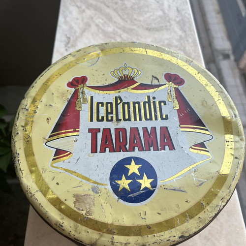 Vintage Metal Tarama Box Three Stars 3.5kg used