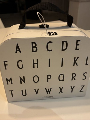 Kids Toy Suitcase made from carton with design letters