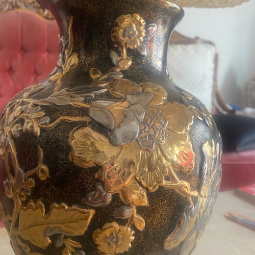 Table lamp Chinese style used with small base defect