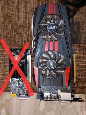ASUS Radeon R9 270X DirectCU II TOP 2GB σαν καινούργιο για ανταλλακτικά ή επισκευή