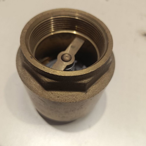 Brass Check Valve 2" New, Italian Quality
