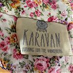  Karavan τοπ - μπουστάκι φλοράλ από την 1η κολλεξιόν/ Karavan vintage bustier/ top floral and green