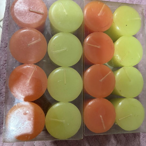 Candles new, pack of two sets