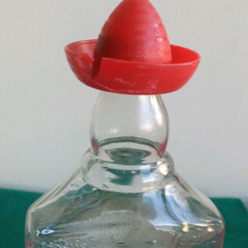 Sierra vintage tequila used, opened bottle with cap damage