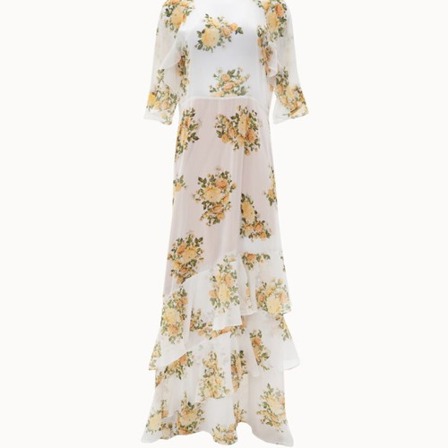 Vassia Kostara Maxi Dress S, multicolored