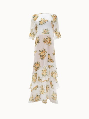Vassia Kostara Maxi Dress S, multicolored