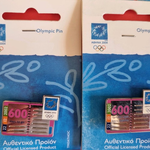 Athens 2004 Olympic pins set of 15 authentic lapel pins
