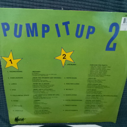 Pump It Up 2 vinyl used, electronic music