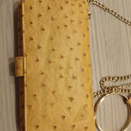 Carpisa Mustard Handbag Like New with Chain Strap and Bracelet