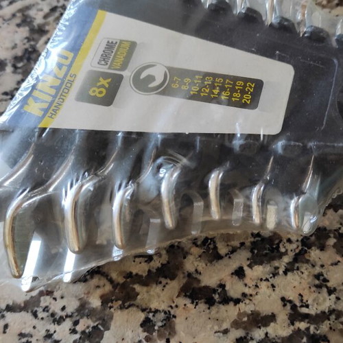 German wrench set 8 pieces new