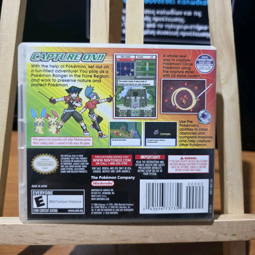 Pokemon Ranger Nintendo DS used with manual and inserts