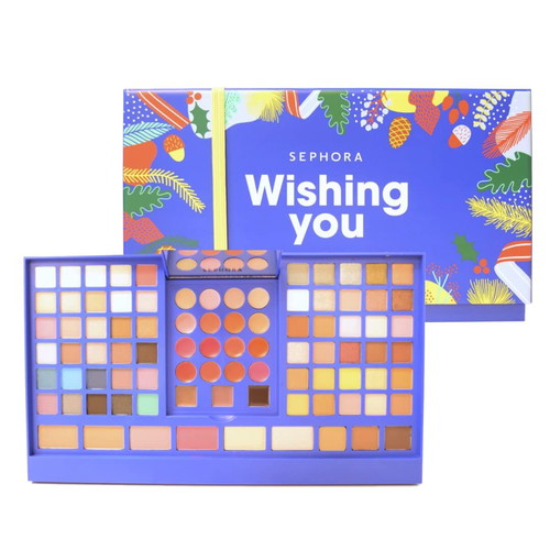 Sephora Wishing You palette new with eyeshadows, bronzers, blush, highlighters