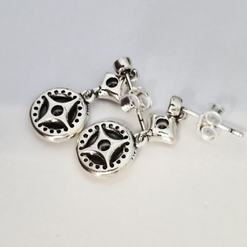 Pandora Vintage Elegant Drop earrings new, silver 925