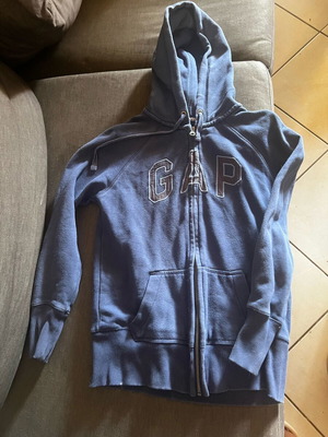 Γυναικεία ζακέτα hoodie GAP, μέγεθος XS, μπλε, μεταχειρισμένη