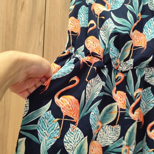 Millenium tropical print overall like new, size S