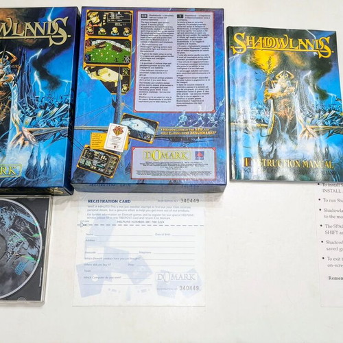 PC Shadowlands Big Box Domark very good condition