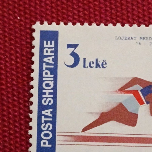 Albania stamp new, unsealed collectible