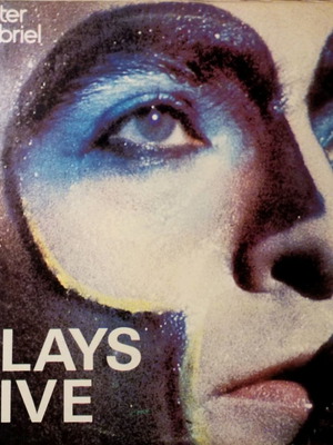 Peter Gabriel Plays Live vinyl used, rock