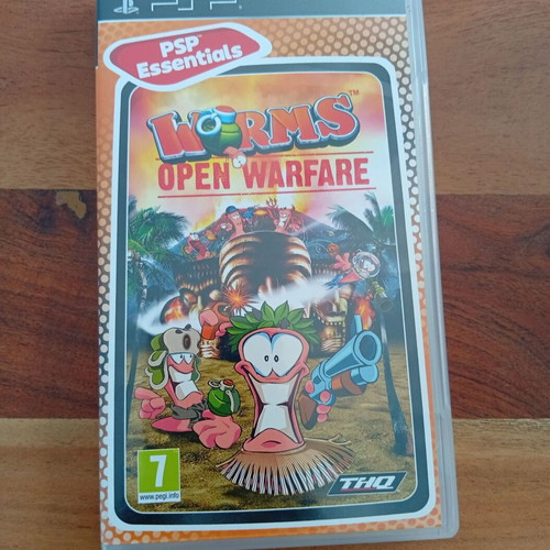 Worms Open Warfare 2010 PSP Essentials used