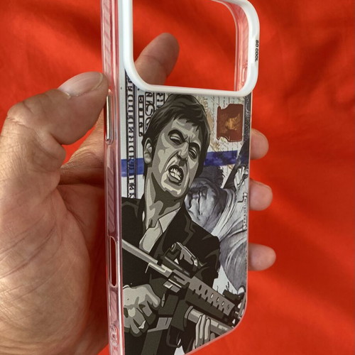 IPhone 17 Pro Max Silicone Case Scarface Tony Montana Al Pacino New
