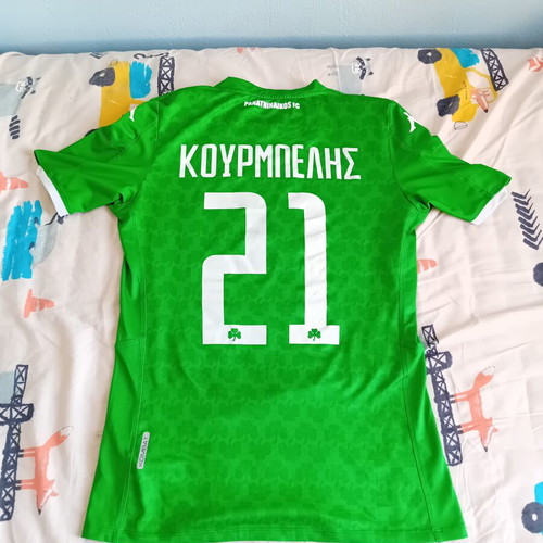 Panathinaikos Football Jersey Kappa 2019 Kurbelis used, medium