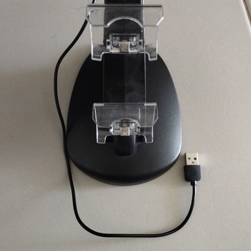 PlayStation 4 controller charging dock used