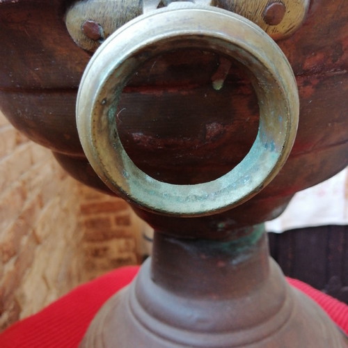 Mangali from Constantinople used, copper with brass handles