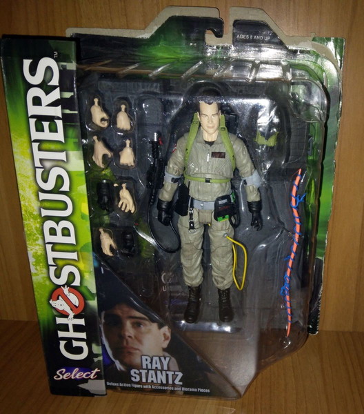 Diamond Select 2016 GHOSTBUSTERS deluxe φιγούρα RAY STANTZ 100% ολοκληρωμένη ΑΨΟΓΗ!