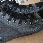 Lumberjack athletic shoes used, leather, men's size 42