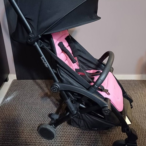 Bumprider Connect 2 Black - Pink Twin Stroller Set