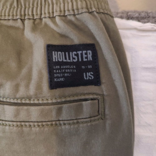 Hollister Fabric Olive Pants Size Medium New