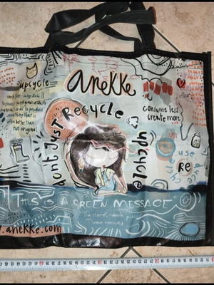 Anekke shopping bag like new, colorful shoulder